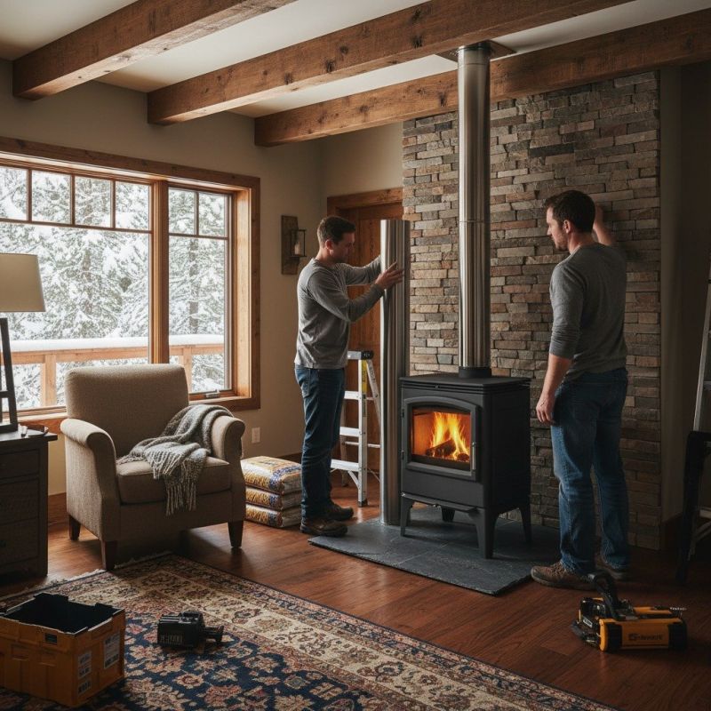 Wood Stove Chimney Service