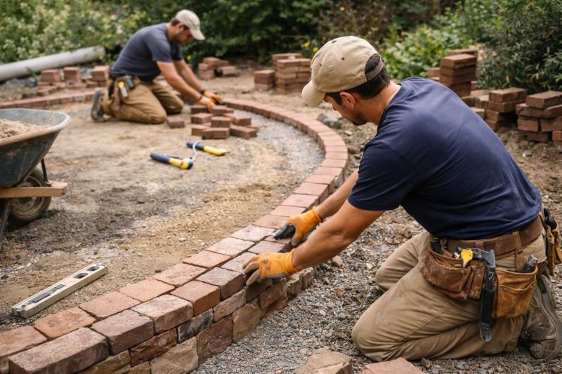Brick Landscaping Service in Manchester, NH