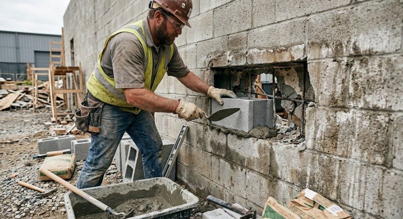 Block Masonry Repair in Cleveland, OH