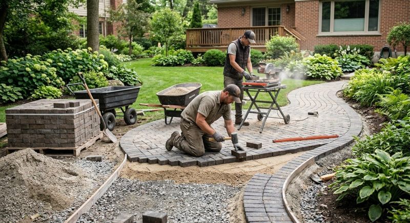 Brick Landscaping Service in Stamford, CT